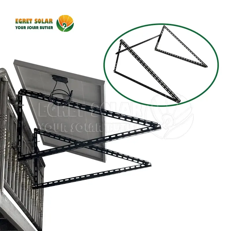 Adjustable Angle Folding Solar Tripod Mounting System Adjustable Angle Folding Solar Tripod Mounting System