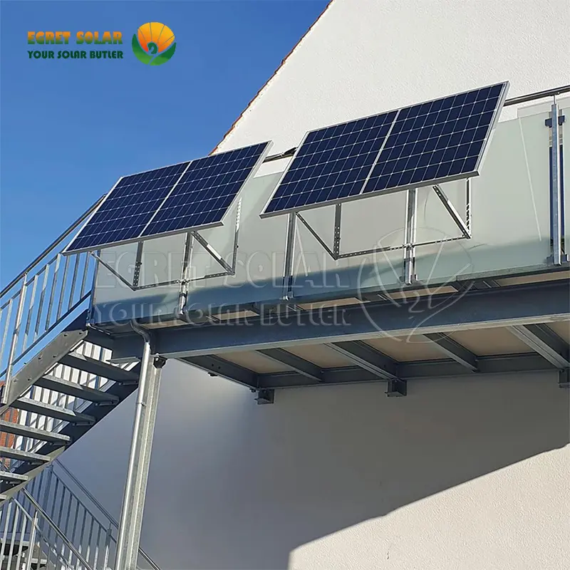 Montážna elektráreň slnečného balkóna