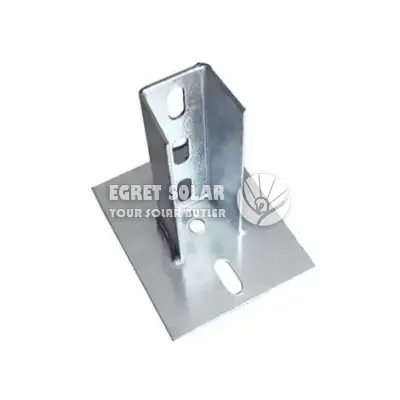 Solárna základňa z uhlíkovej ocele