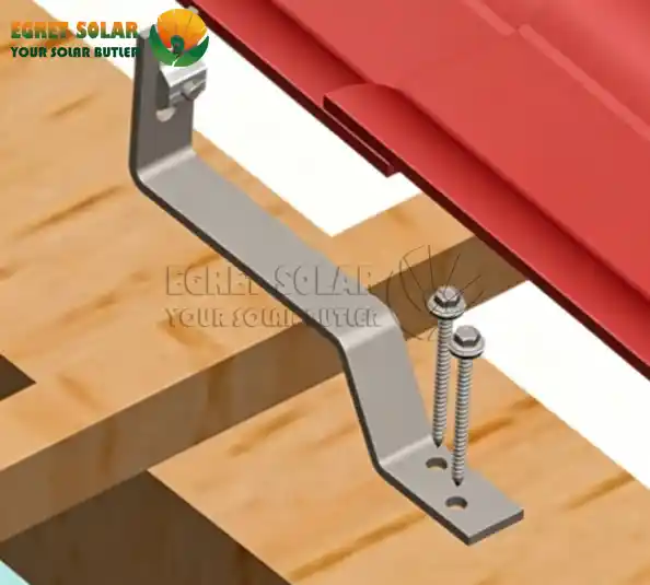 Strešný hák na solárnu keramickú škridlu