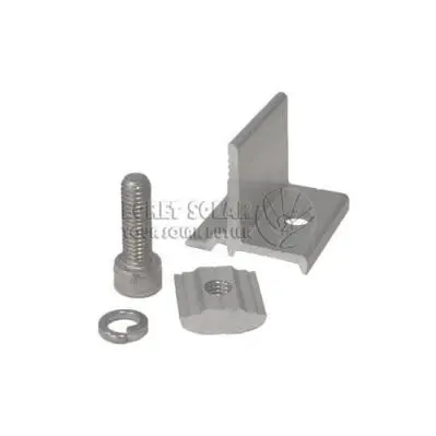 Svorka solárnej koľajnice